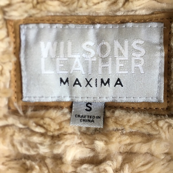 Wilson Leather Suede Jacket with Furr - Picture 3 of 8